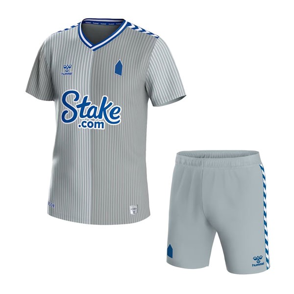 Camiseta Everton Replica Tercera Ropa Niño 2023/24